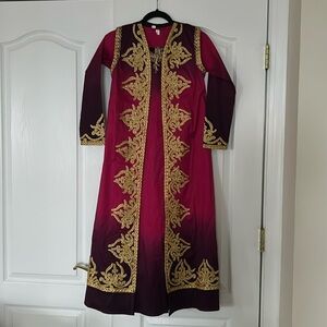 Stunning Girls Dress Sari Abaya